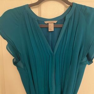 Aqua blue summer dress - size 2